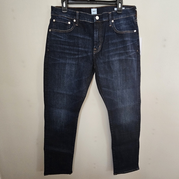 Edwin Jeans Jace Straight Cooper Blue Denim Casual Neutral Classic Medium - Picture 1 of 14